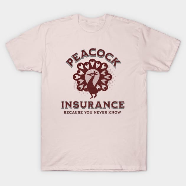 Peacock Insurance T-Shirt by Farm Road Mercantile 
